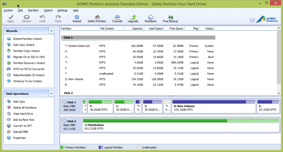 aomei partition assistant standard edition 6.5